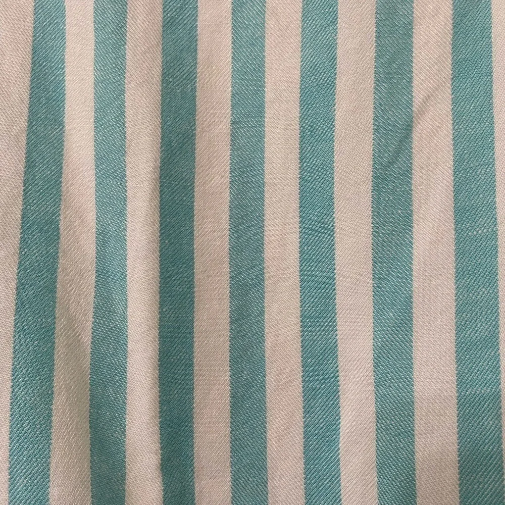 Draper James Puff Sleeves Striped Wrap Dress